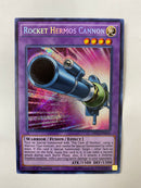 Yugioh Rocket Hermos Cannon  DRL2-EN010  Secret Rare  1st Edition Near Mint