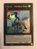 Yugioh Lyrilusc Ensemblue Robin LED8-EN037 Ultra Rare 1st Edition Near Mint