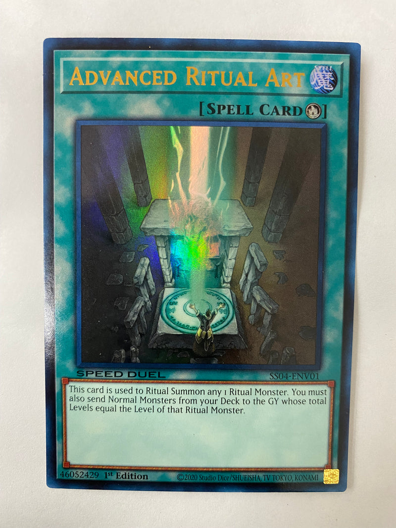 Yugioh Advanced Ritual Art SS04-ENV01  Ultra Rare 1st Edition Near Mint