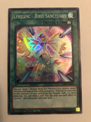 Yugioh Lyrilusc - Bird Sanctuary LED8-EN040 Super Rare 1st Edition Near Mint