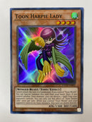 Yugioh Toon Harpie Lady  TOCH-EN002  Super Rare Unlimited Near Mint