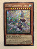Yugioh Floowandereeze & Snowl BODE-EN012 Secret Rare 1st Edition NM