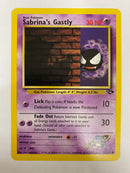 Sabrina's Gastly 96/132 Gym Challenge Common Pokemon Near Mint
