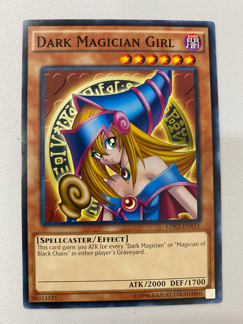 Yugioh  Dark Magician Girl  LDK2-ENY11  Common  Unlimited Edition NM