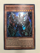 Yugioh Destiny Hero - Plasma DESO-EN012 1st Edition Super Rare Near Mint
