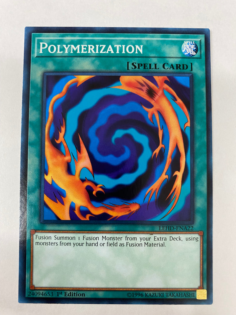 Yugioh Polymerization  LEHD-ENA22  Common  1st Edition Near Mint