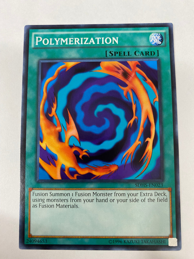Yugioh  Polymerization  SDHS-EN023  Common Unlimited Edition NM