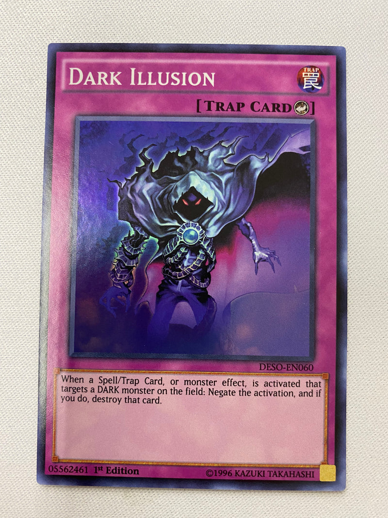 Yugioh  Dark Illusion  DESO-EN060  Super Rare 1st Edition Near Mint