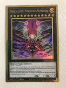 Yugioh Number IC:1000 Numerounius Numerounia Gold MGED-EN032 NM