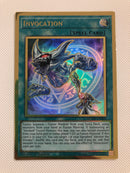 Yugioh Invocation MGED-EN044 Maximum Gold Rare 1st Edition Near Mint