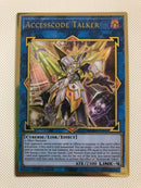 Yugioh Accesscode Talker MGED-EN037 1st Edition Premium Gold Rare  NM