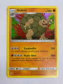 Golem 89/214 Holo Rare Pokemon Card Unbroken Bonds NM