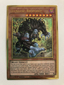 Yugioh Danger! Bigfoot! MGED-EN018 Gold Rare 1st Edition Near Mint