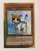 Yugioh Rescue Cat MGED-EN006 Gold Rare 1st Edition Near Mint