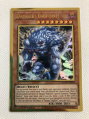 Yugioh Danger! Bigfoot! MGED-EN018 Gold Rare 1st Edition Alt Art NM