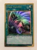 Yugioh Twin Twisters MGED-EN043 Gold Rare 1st Edition Near Mint