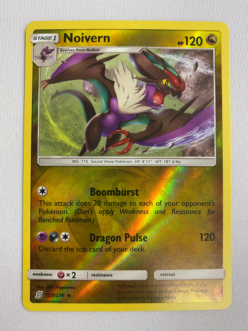 Noivern  159/236  Rare  Reverse Holo  Pokemon Card Near Mint