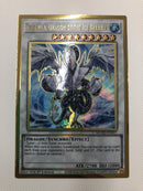 Yugioh Trishula, Dragon of the Ice Barrier MGED-EN027 Gold Rare 1st Edition NM