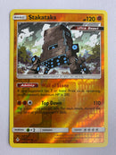 Stakataka 106/214 Reverse Holo Pokemon  Card Near Mint