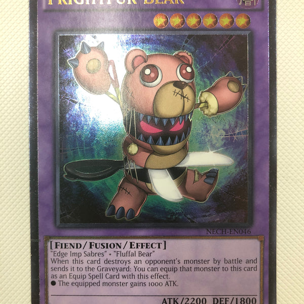 Yugioh Frightfur Bear NECH-EN046 Ultimate Rare 1st Edition NM