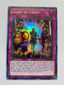 Yugioh Court of Cards KICO-EN008 Super Rare 1st Edition Near Mint