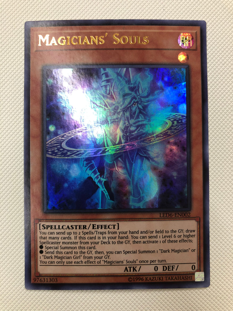 Yugioh Magician’s Souls LED6-EN002 Unlimited Edition Ultra Rare Near Mintr