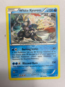 White kyurem 21/124 Holo Rare Pokemon Card NM