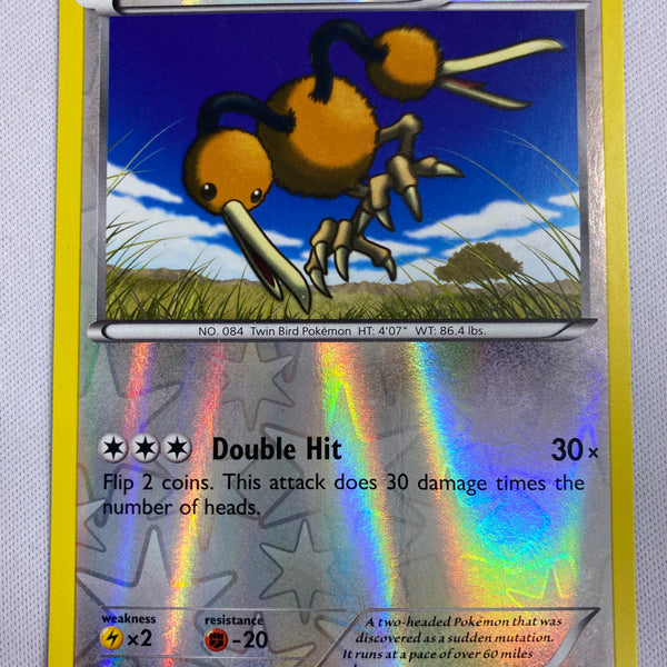 Doduo 98/146 XY Base Set Reverse Pokemon Card Near Mint