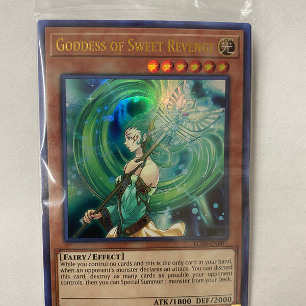 yugioh djinn ritual deck Yugioh Goddess Of Sweet Revenge LC06-EN001 Promo Pack Sealed NM