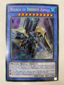 Yugioh Nekroz of Decisive Armor THSF-EN019 Unlimited Edition  Secret Rare NM