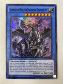 Yugioh Amorphactor Pain, the Imagination Dracoverlord  SHVI-EN044 Super Rare NM