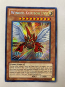 Yugioh Winged Kuriboh LV9  LCGX-EN043  Secret Rare 1st Edition  NM