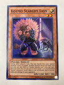 Yugioh  Kozmo Scaredy Lion SHVI-EN082 Super Rare Near Mint