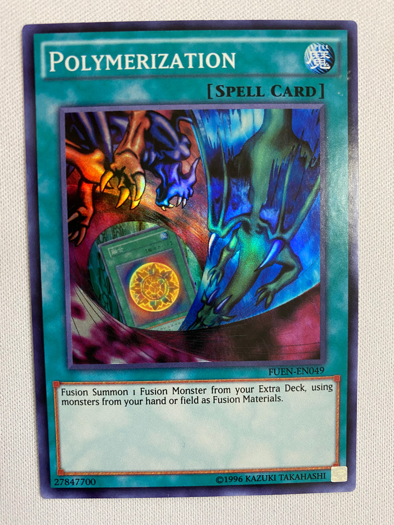 Yugioh Polymerization FUEN-EN049 Super Rare Unlimited Naer Mint