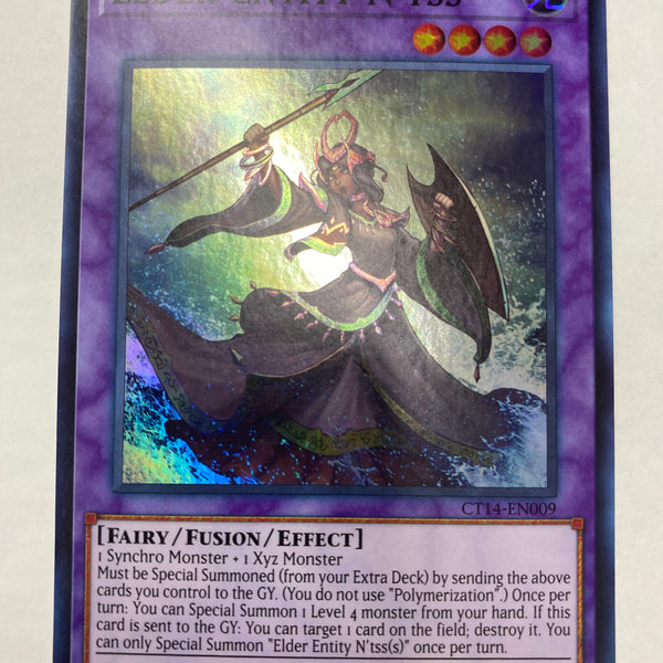 entity deck yugioh Yugioh Elder Entity N''tss CT14-EN009 Super Rare Limited Edition NM
