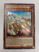 Yugioh Infinitrack Harvester  INCH-EN001  Secret Rare 1st Edition Near Mint
