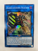 Yugioh  Barricadeborg Blocker  OP15-EN006 Super Rare Unlimited Edition NM