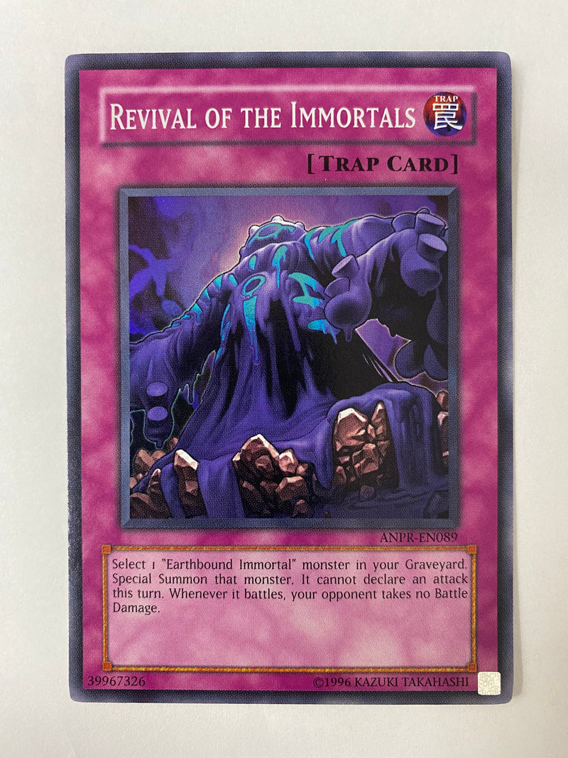 Yugioh Revival of the Immortals  ANPR-EN089 Super Rare Unlimited NM