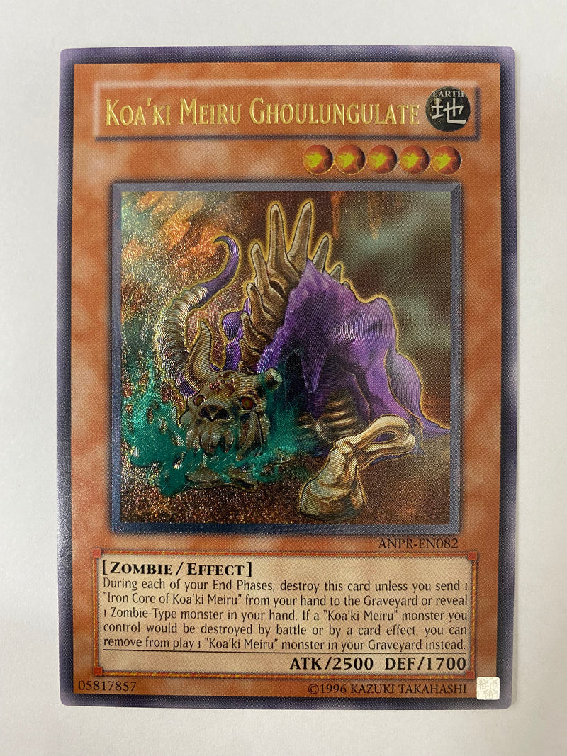 Yugioh Koa'ki Meiru Ghoulungulate ANPR-EN082 Ultimate Rare Unlimited NM
