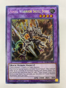 Yugioh  Fossil Warrior Skull Bone - BLAR-EN008 Secret Rare 1st Edition Near Mint