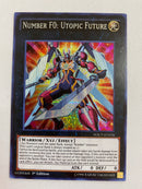 Yugioh Number F0: Utopic Future WSUP-EN026 Prismatic Secret Rare 1st Edition NM