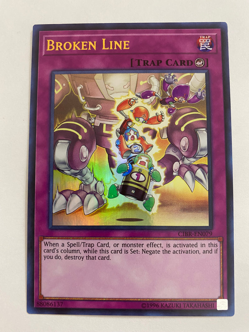 broken yugioh cards Yugioh Broken Line CIBR-EN079 Ultra Rare Unlimited NM