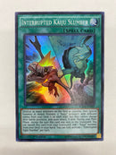 Yugioh Interrupted Kaiju Slumber BOSH-EN089 Super Rare 1st Edition NM