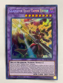 Yugioh Gladiator Beast Tamer Editor BLLR-EN023 Secret Rare 1st Edition NM