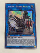 Yougioh Infinitrack Fortress Megaclops  INCH-EN011 Secret Rare 1st Edition NM