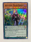 Yugioh  Abyss Actor - Mellow Madonna LED3-EN045 1st edition Super Rare NM
