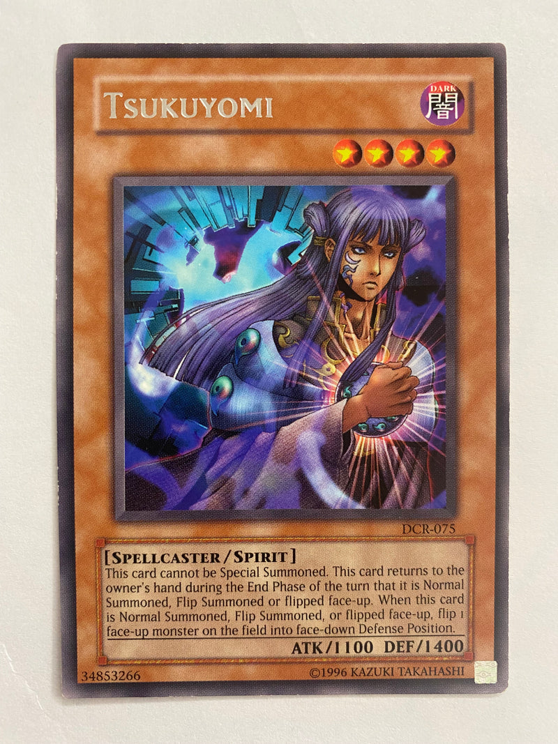 Yugioh Tsukuyomi DCR-075 Rare Unlimited Edition NM Yugioh Tsukuyomi DCR-075 Rare Unlimited Edition NM