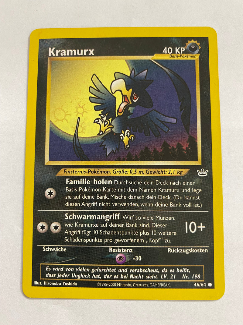 Kramurx  46/64 Neo Revelation Common Non Holo NM