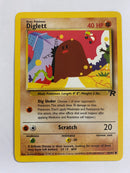 Diglett Team Rocket 52/82 Common Pokemon Card NM