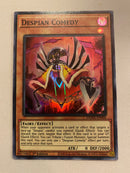 Yugioh! Despian Comedy - DAMA-EN004  Super Rare  1st Edition Near Mint
